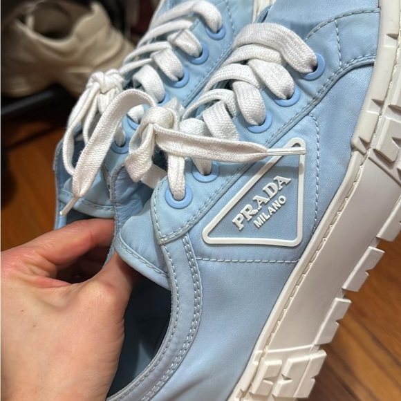 Prada Nylon baby blue color - Picture 3 of 16